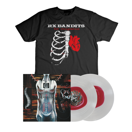 Rx Bandits - “The Resignation” Color In Color Double Vinyl + T-Shirt
