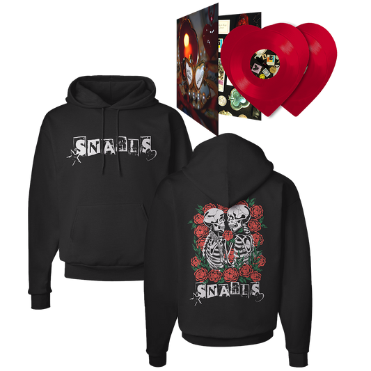Snarls - "With Love," Hoodie + Vinyl Bundle