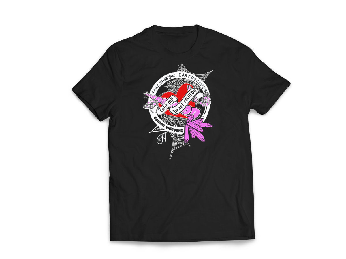 Take This To Heart Records/Cosmic Unicornz - Valentine's Day T-Shirt