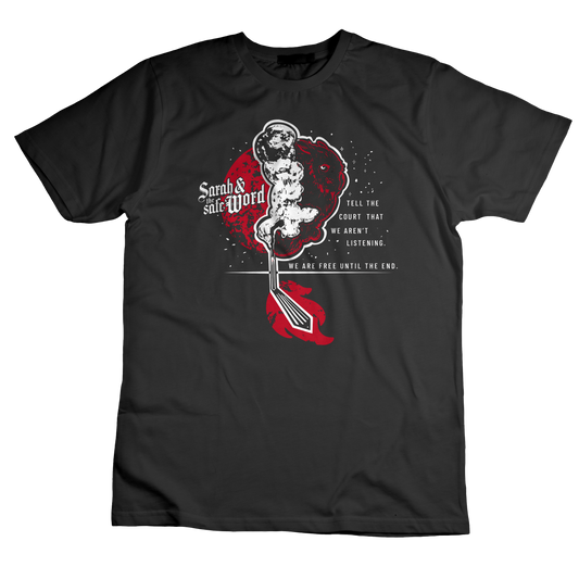 Sarah and the Safe Word - "Sky On Fire" T-Shirt