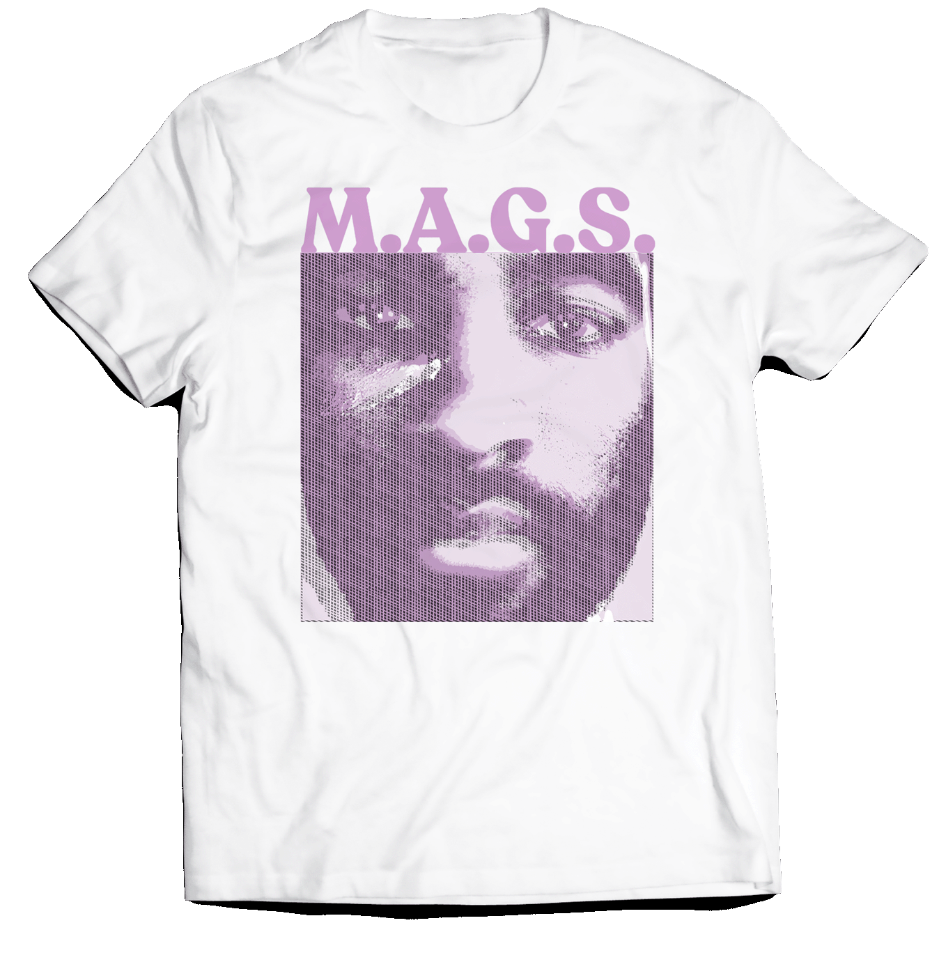 M.A.G.S. - "Self-Titled" White T-Shirt