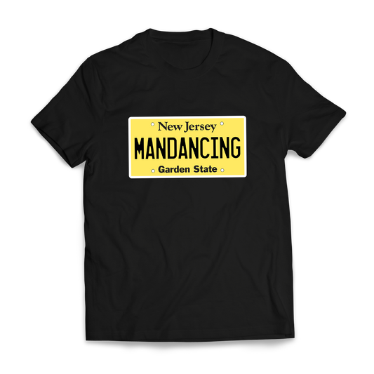 ManDancing - "Jersey Plate" T-Shirt