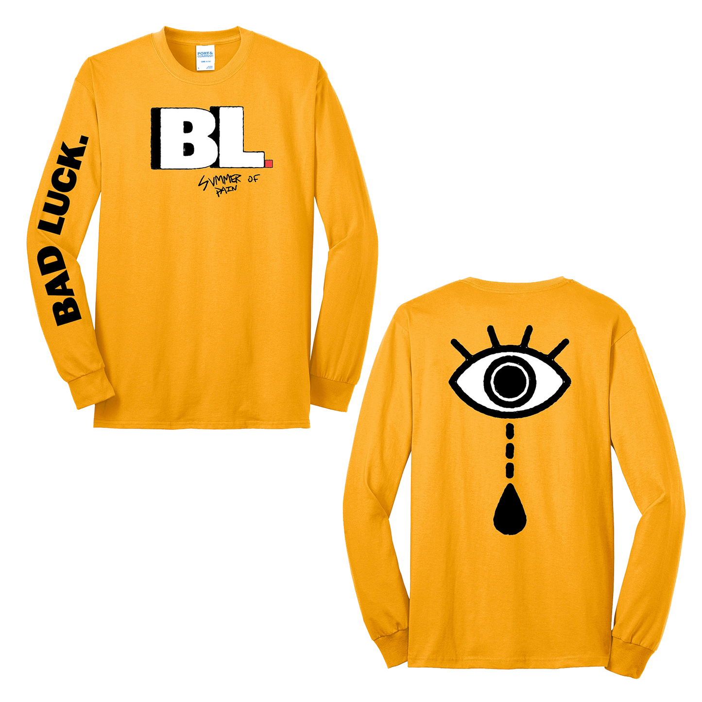 Bad Luck. - "Summer of Pain" Long Sleeve Shirt