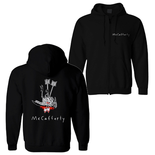 McCafferty - "Dead Bird II" Zip Up Hoodie